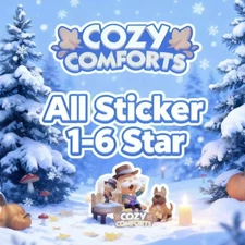 Monopoly GO! Golden Blitz(1-6⭐)  All Stickers for Cozy Album | Fast