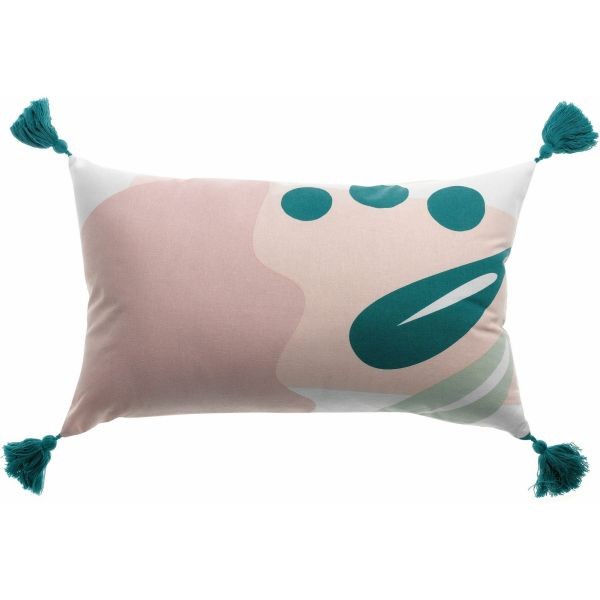 Coussin 30x50 cm réversible Alma en coton - Déco salon