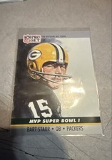 1990 Pro Set - Super Bowl Mvp's Bart Starr #1