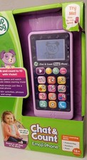 LeapFrog Chat And Count Emoji Phone Purple New