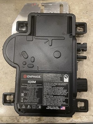 Enphase IQ8M Microinverter MC4 Connector Rapid Shutdown Equipment - Black