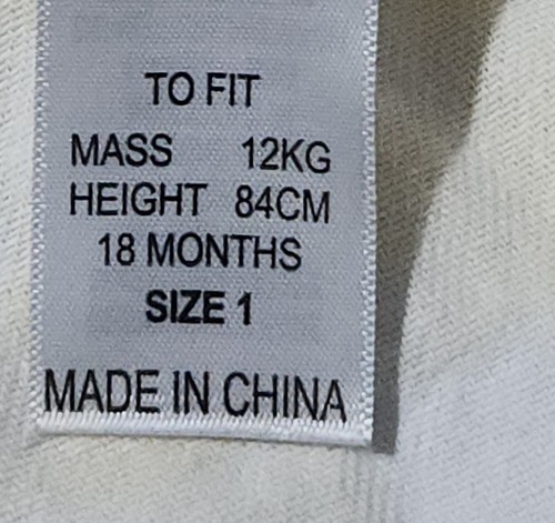 Bluey Chattermax Girls Dungaree Pinafore Dress Yellow Check Cotton 2018 Size 1 - Picture 6 of 7