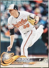 2018 Topps #358 Brad Brach Baseball VG