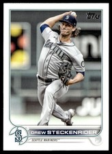 2022 Topps Update Drew Steckenrider Seattle Mariners #205