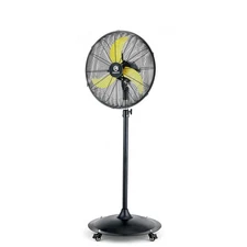 20'' Outdoor Quiet Oscillating Pedestal Fan With All Sealed Brushless DC Moto...