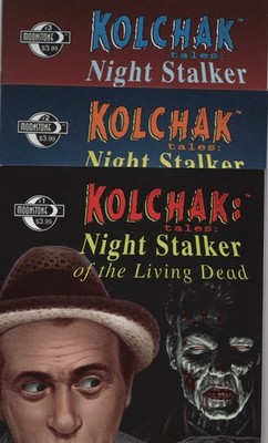 2008 Moonstone Kolchak Tales Night Stalker of the Living Dead Comic Set