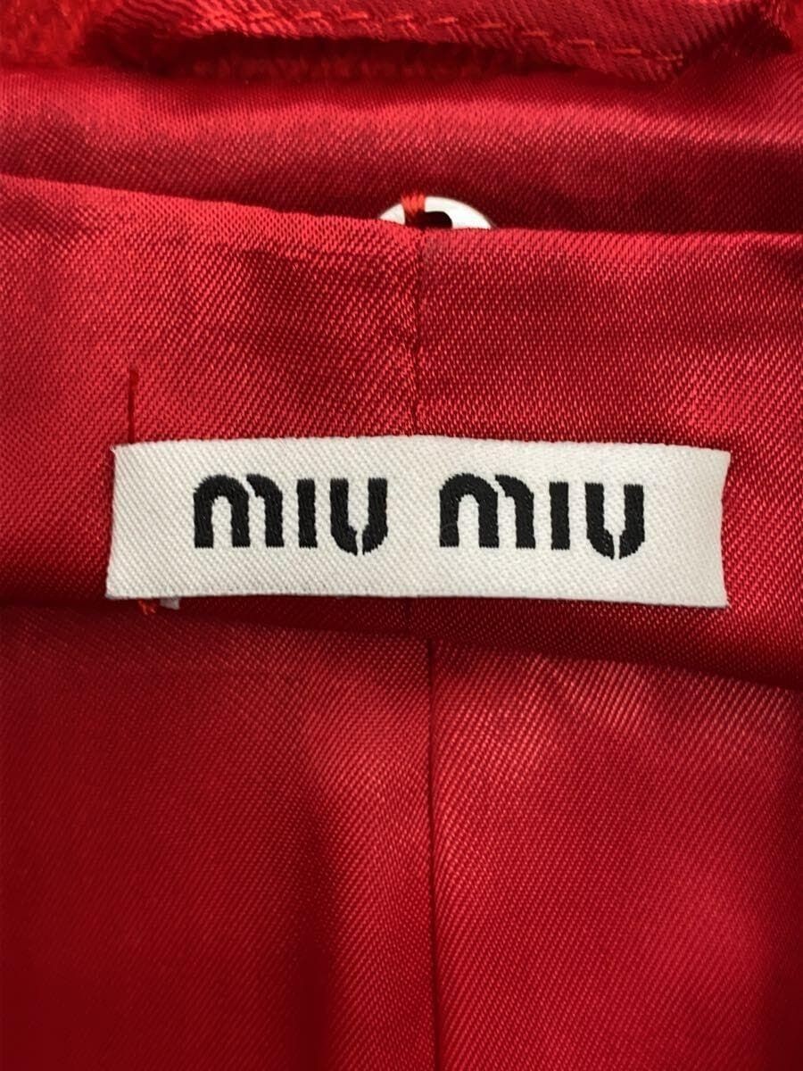 MIU altra giacca 40 lana ROSSO amm1 2014 1321 usata