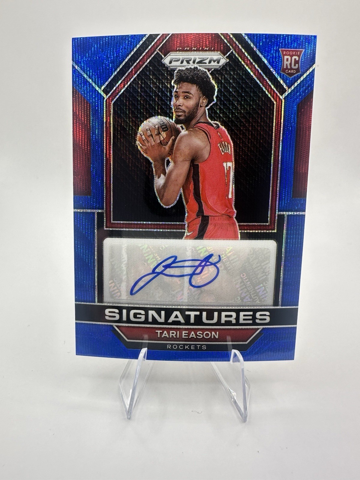 2022-23 Panini Prizm - Rookie Signatures Tari Eason Blue Wave Prizm