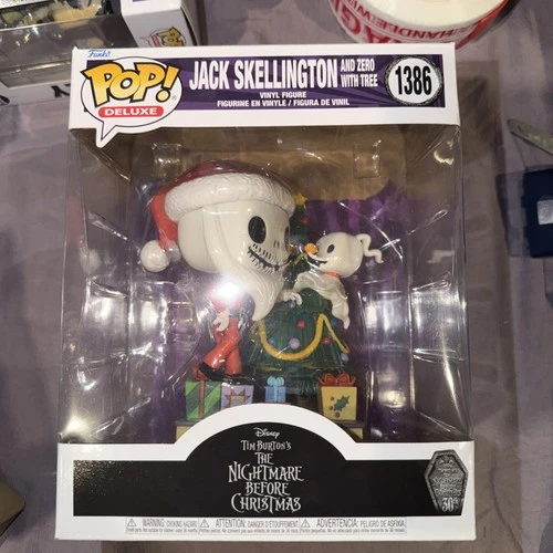 Funko Pop! Deluxe: Disney - Jack Skellington and Zero with Tree #1386