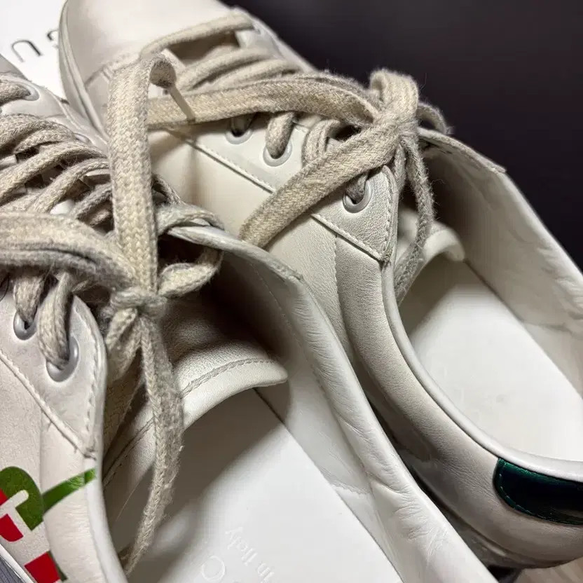 Gucci Ace Web Sneakers - Vintage Style, Size 260 thumbnail 3