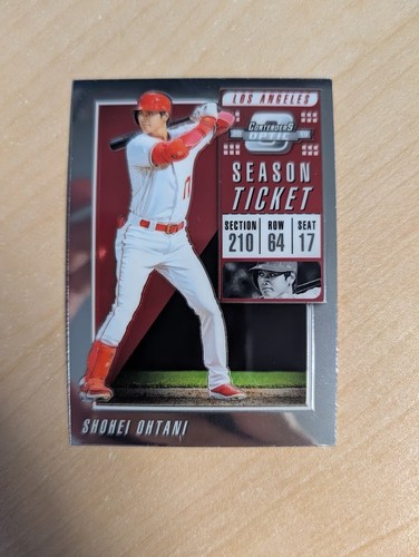 2019 Chronicles Shohei Ohtani Contenders Optic Season Ticket #12 Angels