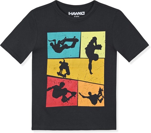 Boys Tee Shirts 2 Pack Graphic Tees for 4, Khaki-iron - Picture 3 of 5