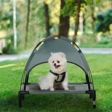 Elevated Pet Bed Dog Foldable Cot Tent Canopy Instant Shelter Outdoor