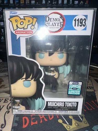 FUNKO POP ! MUICHIRO TOKITO 1193 FUNKON 2022 LIMTED EDITION DEMON SLAYER N01