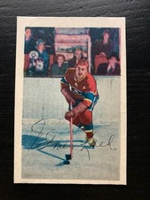 1952-1953 Parkhurst Elmer Lach #6 HOF Montreal Canadiens
