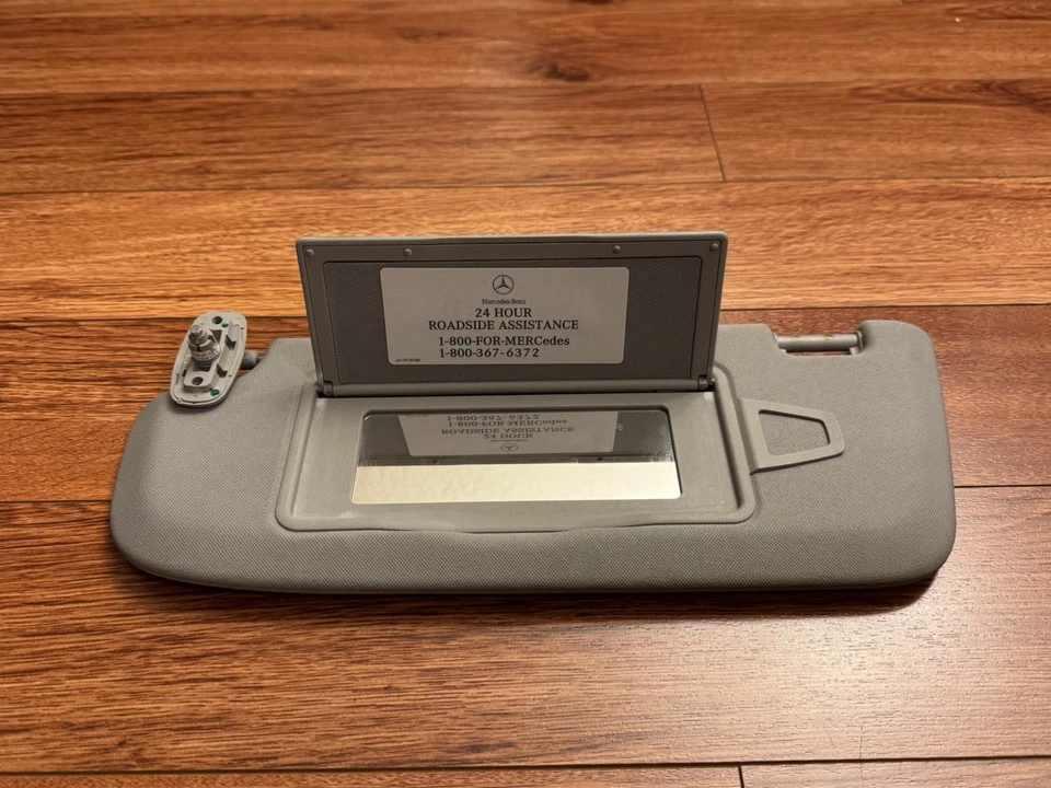 Parasol izquierdo conductor gris OEM 2007-2013 Mercedes-Benz W221 S550 CL550 S400  Foto 4 de 4