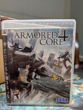 SEGA Armored Core 4 PS3 2007 Complete Manual CIB PlayStation 3