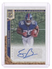 SAQUON BARKLEY 2018 Donruss Elite Rookie Autograph Auto Gold RC /2 Q1887