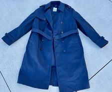 Overcoat Defense Logistics Agency Defender Collection Men’s 44XL Zip Liner Blue