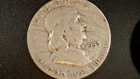 1953 P Frainklin Half Dollar 90% SILVER  Free Shipping+ Tracking  001