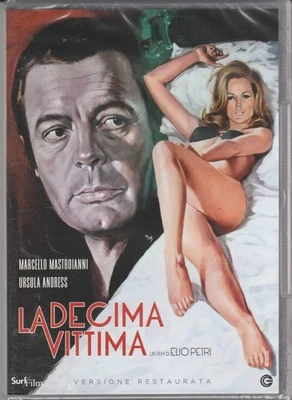 CG ENTERTAINMENT Dvd LA DECIMA VITTIMA con Marcello Mastroianni nuovo sigillato 1965