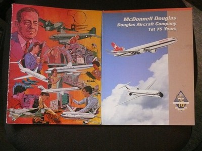 McDonnell Douglas Aircraft Co. 50th Anniversary &  1st 75 Years 1920-1995