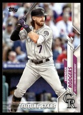 2020 Topps Brendan Rodgers Colorado Rockies #408