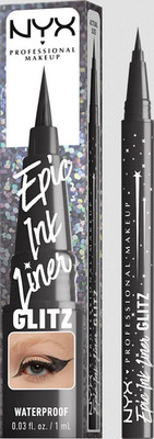 NYX Eyeliner Professional Makeup Epic Ink Jeanz Glitz Shimmer Graphite 06