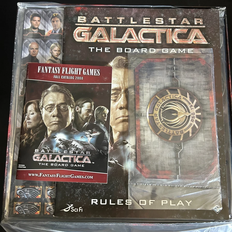 Battlestar Galactica Board Game Fantasy Flight Games SciFi NEW Open Box READ - Image 4 of 4