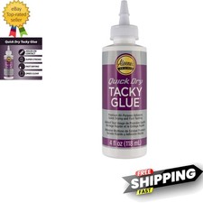 All-Purpose Tacky Glue   Adhesive for Crafts, Jewelry, and Household Repairs...