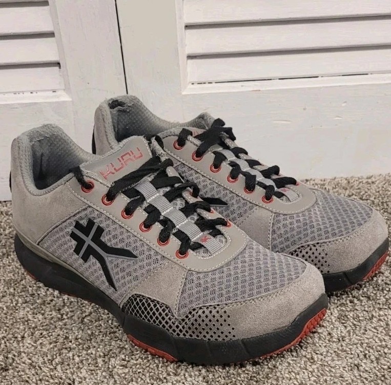 SAOLA Scarpe da ginnastica Kuru Quantum uomo taglia 9 tungsteno cardinale nero grigio comode