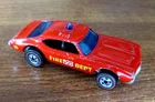 Hot Wheels Redline 1975 Chiefs Special Oldsmobile 442 Fire Dept Blue Siren