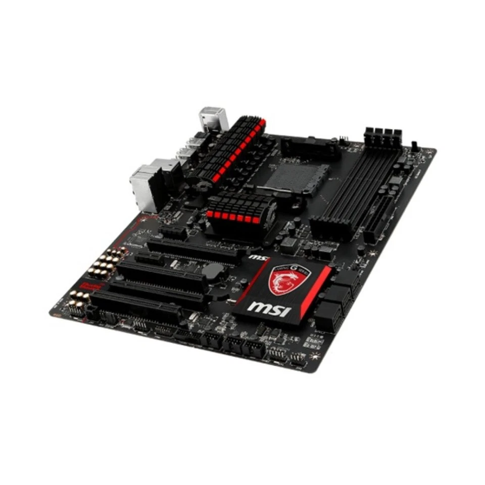 MSI 970 GAMING Motherboard AMD 970 DDR3 Socket AM3/AM3+ ATX w/ IO Shield - Image 2 of 4