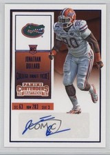 2016 Contenders Draft Picks College Ticket Blue Foil Jonathan Bullard Auto m6v