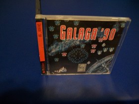 NEC TurboGrafx-16 Game ~ GALAGA '90 ~ Complete w/Manual ~ Tested Works Great!