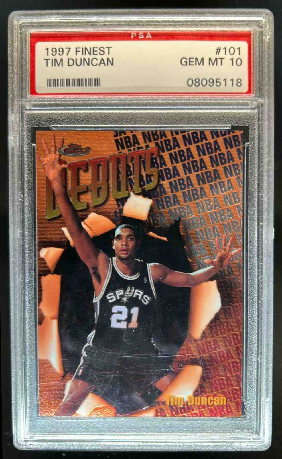 Hottest Tim Duncan Rookie Cards on eBay Right Now
