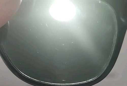 Ray Ban RB2184 901/31 Black Oval Gray Sunglasses 57-18 145 READ - Picture 9 of 12