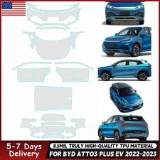 For BYD Yuan Plus ATTO 3 2022-2023 Precut Paint Protection Film Clear Bra PPF