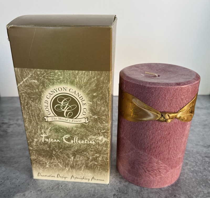 Gold Canyon Candle Company Rare Tuscan Collection Blackberry Vanilla 39