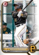 2022 Bowman Prospects #BP-69 Rodolfo Nolasco PIRATES