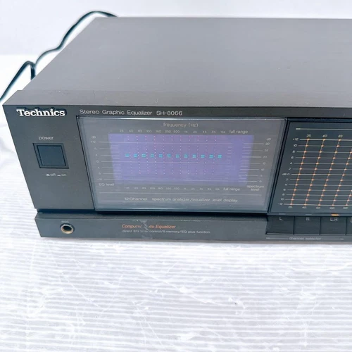 Technics SH-8066 12 Band Graphic Equalizer Spectrum Analyzer Good GP