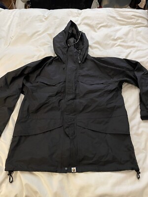 Vintage A Bath Ape Gore-Tex Skijacke schwarz Gr. L