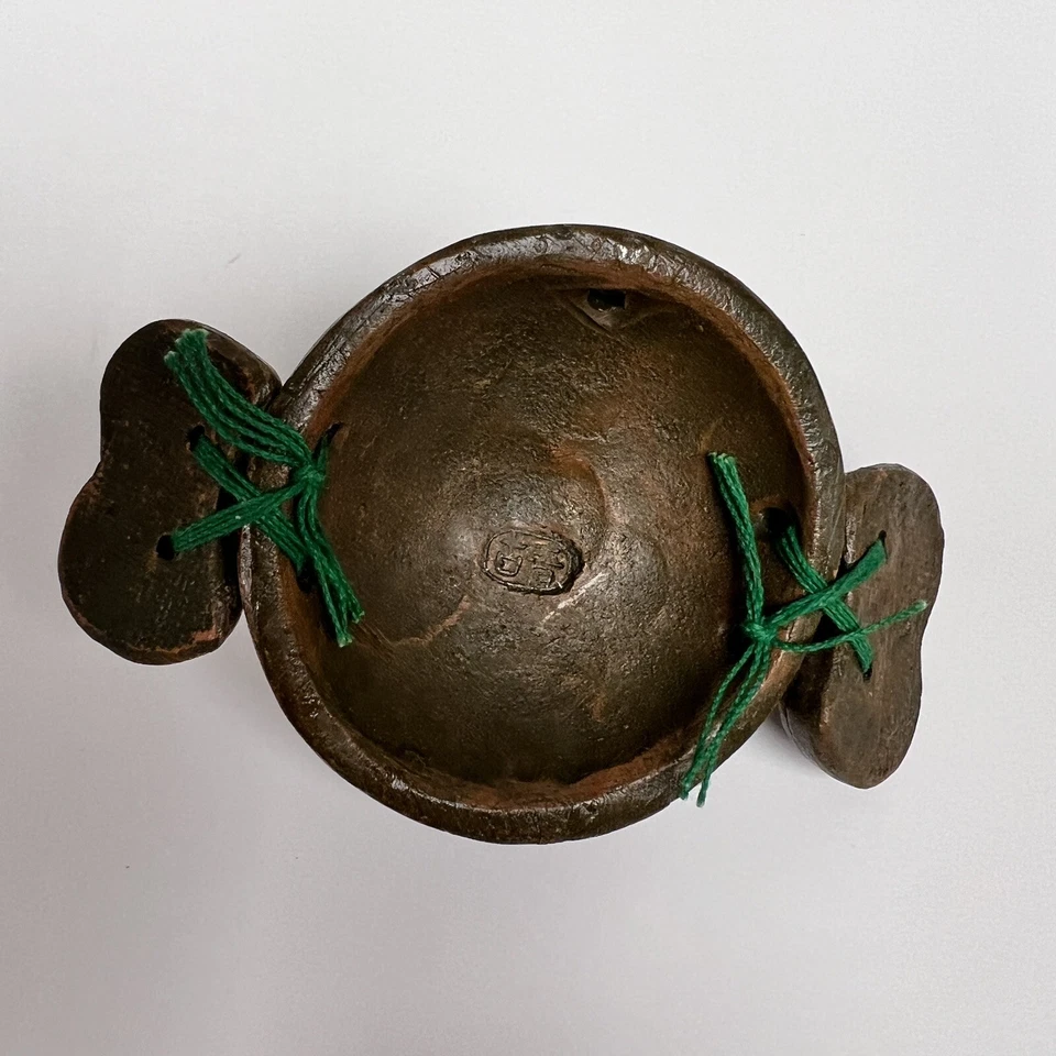 Máscaras de oni de arcilla japonesa cerámica decoración de pared oriental recuerdo Foto 4 de 4