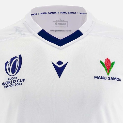 Samoa Rugby World Cup 2023 Macron Away Replica Jersey Sizes S-3XL! - Picture 3 of 7