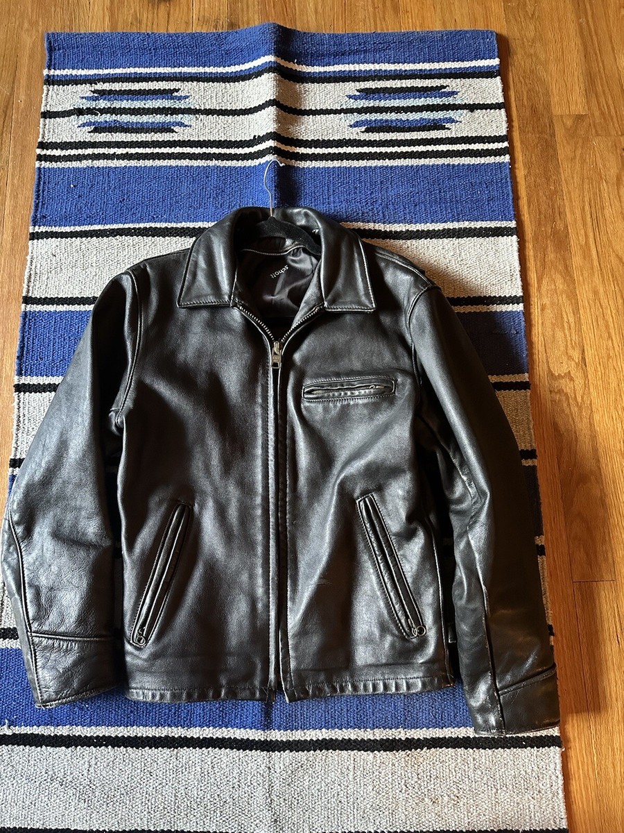 【SCHOTT】シングルライダース AT101 白 サイズ:40ショット SCHOTT】シングルライダース AT101 白 サイズ:40ショット