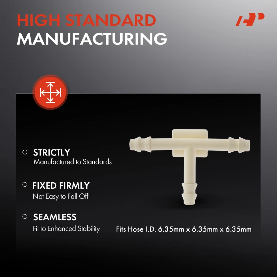 A-Premium 20 x шланг тройник соединитель 1/8 «X1/8» X1/8 трубка адаптер зажим фиксатор для GM - Изображение 3 из 4
