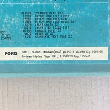 NOS Zylinderkopf-Dichtsatz Sunbeam Alpine Tiger Mk1 Mk2 Ford Mustang V8 260 289
