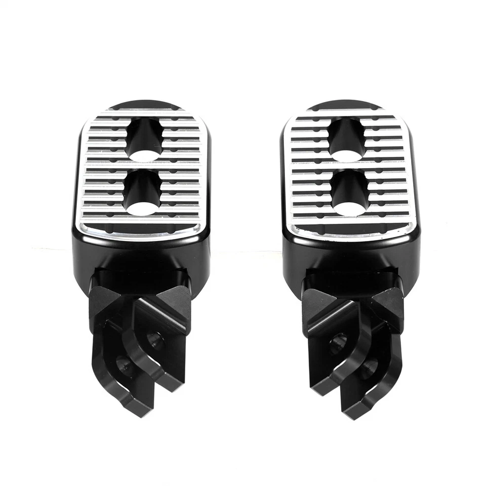 Pedales estriberas 3D negras para Honda CB750 CB1000F CB1100/A/E/S/SF X11 de EE. UU. Foto 2 de 4
