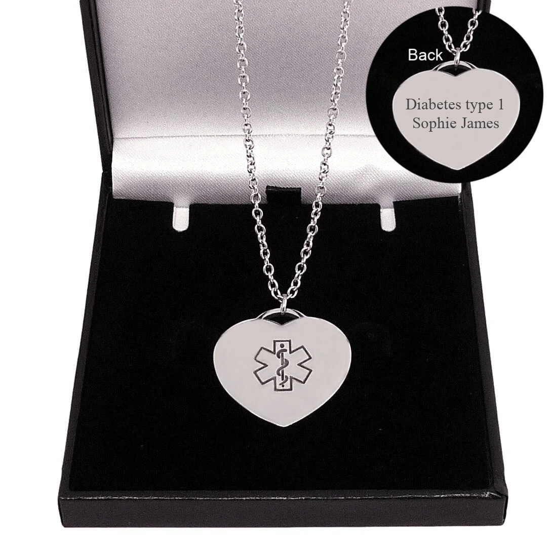 Sos medical alert necklace deals