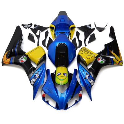 Injection Fairing for Honda CBR1000RR 2006 2007 Shark Blue Yellow Black Bodywork